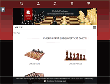 Tablet Screenshot of polishchess.com